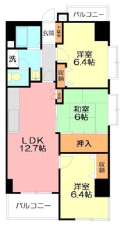 クレスト湘南の間取り画像