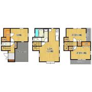 鎌倉市植木戸建の間取り画像