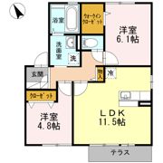 シティパルの間取り画像
