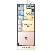ロアジールマンションの間取り画像