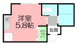 イーストヒルズの間取り画像