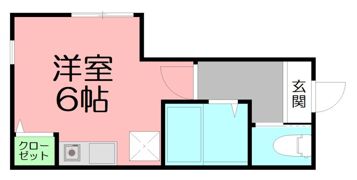 イーストヒルズの間取り画像