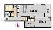Laplage材木座の間取り画像