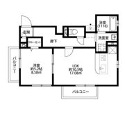 アムール パスティックの間取り画像