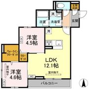Charm高倉の間取り画像