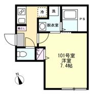 ベイルーム藤沢長後の間取り画像