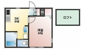 ハイムKセブンの間取り画像