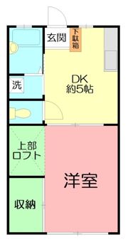 チェリーハイツAの間取り画像
