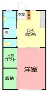 チェリーハイツAの間取り画像