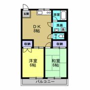 メゾン川瀬の間取り画像