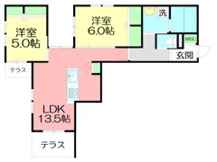 Villa Luciolaの間取り画像