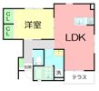 ハイツ湘南TWOの間取り画像