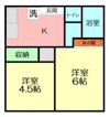 ツカサハイツの間取り画像
