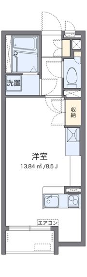 レオネクストアミーゴの間取り画像