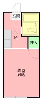 ベルハイツの間取り画像