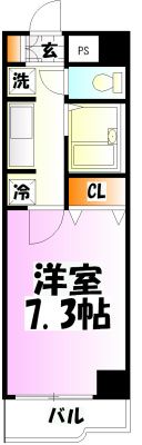サニープラザの間取り画像