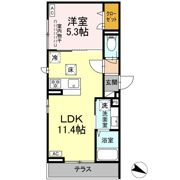 エリオント東柏ケ谷2丁目の間取り画像
