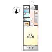 ロズウェルシブヤの間取り画像