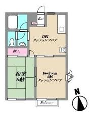 コート城山の間取り画像
