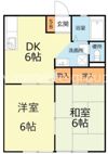 リバーサイドハイツBの間取り画像