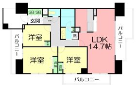 HF辻堂レジデンスの間取り画像
