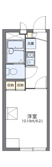 レオパレスすばるIの間取り画像