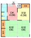 クィーンハイツの間取り画像