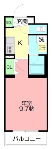 メゾンリヴェールの間取り画像
