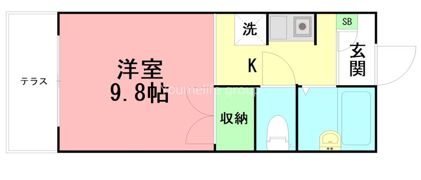 キュービック湘南 壱番館の間取り画像