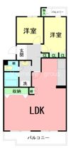 コーポレート海老名国分第二の間取り画像
