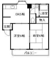 グリーンハイツ小澤の間取り画像