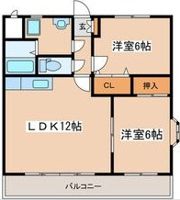 プリベールつるやの間取り画像