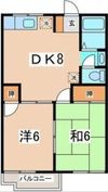 Kハイツ2の間取り画像