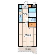 アネックス2番館の間取り画像