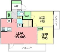 ライフゾーン藤沢の間取り画像
