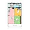 大橙アパートの間取り画像