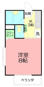 ジュネス21の間取り画像
