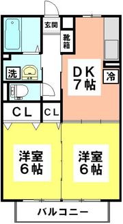 サニーコートの間取り画像