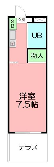 メゾンド本厚木の間取り画像
