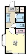 ジュネス・ハッピィの間取り画像