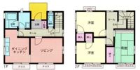 浜田町貸家の間取り画像