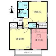 グランパルクBの間取り画像