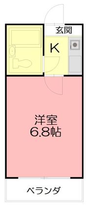 レジデンスカープ厚木の間取り画像