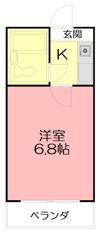 レジデンスカープ厚木の間取り画像