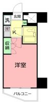 ダイアパレスアクティブシティ本厚木の間取り画像