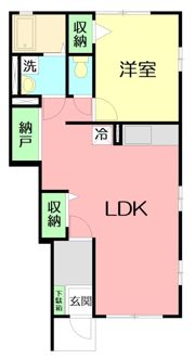 テラス桜の間取り画像
