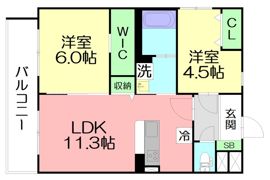 （仮称）平塚市山下新築 A棟の間取り画像