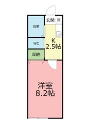 ポプラコートの間取り画像