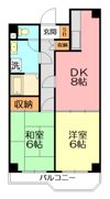 内藤マンション B棟の間取り画像