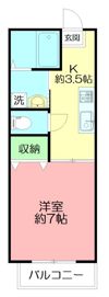 NS GATE鎌倉材木座の間取り画像